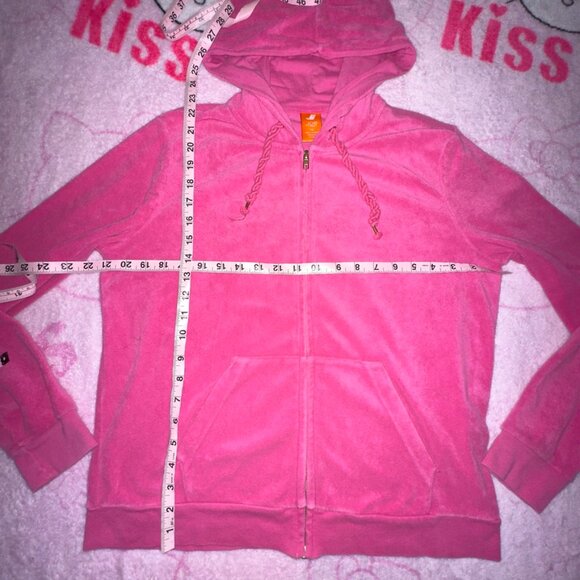 y2k terry towel hoodie - Picture 3 of 4